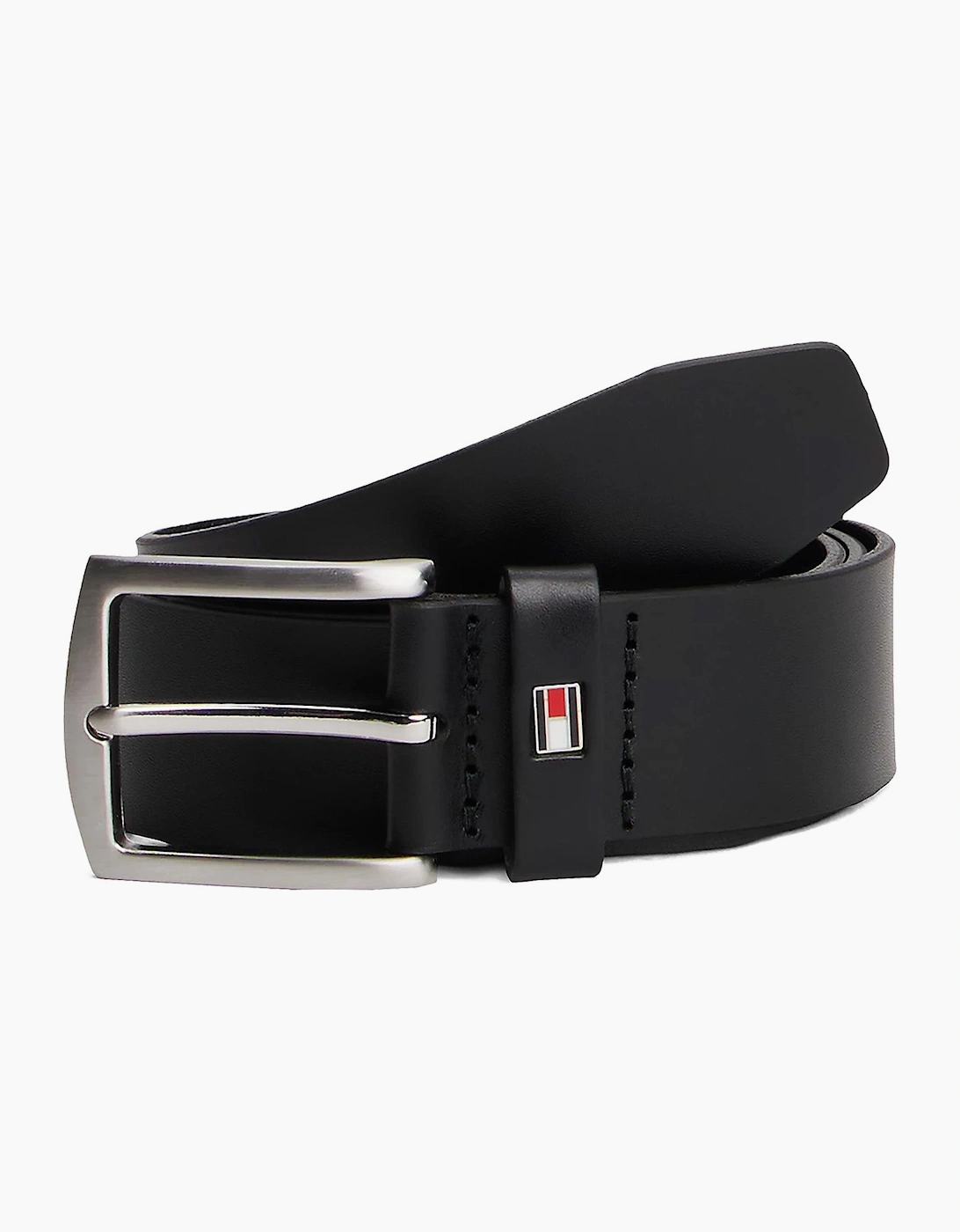 Tommy Hilfiger Tommy Hilfiger New Denton Leather Belt - Black