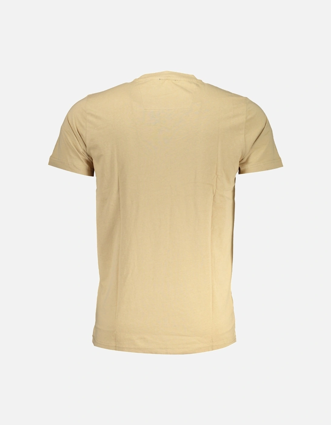 Cavalli Class Bold Black Logo Beige T-Shirt