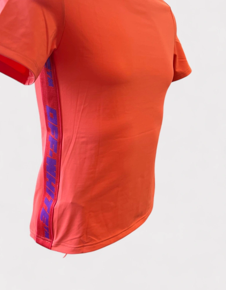 Athletic T-Shirt Coral Red