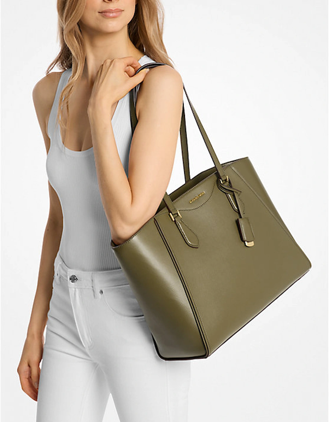 Taryn Large Leather Tote Bag