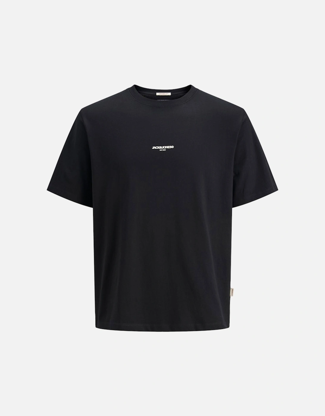 Originals Tavira Poster Short Sleeve Crew Neck Tee Black