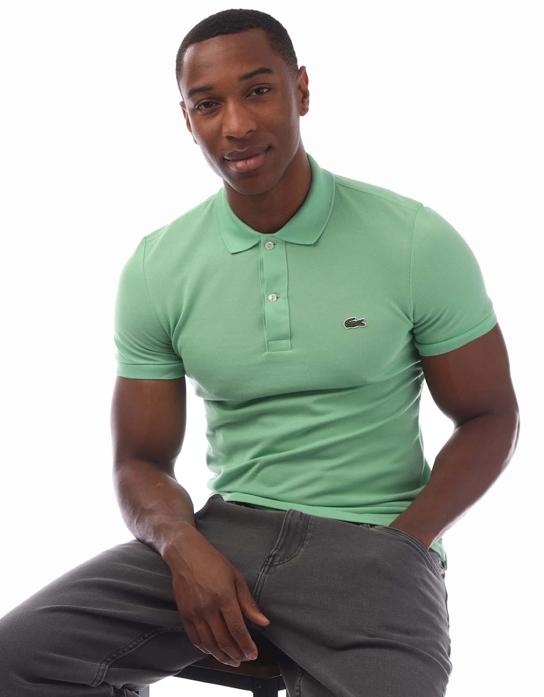 Slim Fit L.12.12 Piqué Polo Shirt