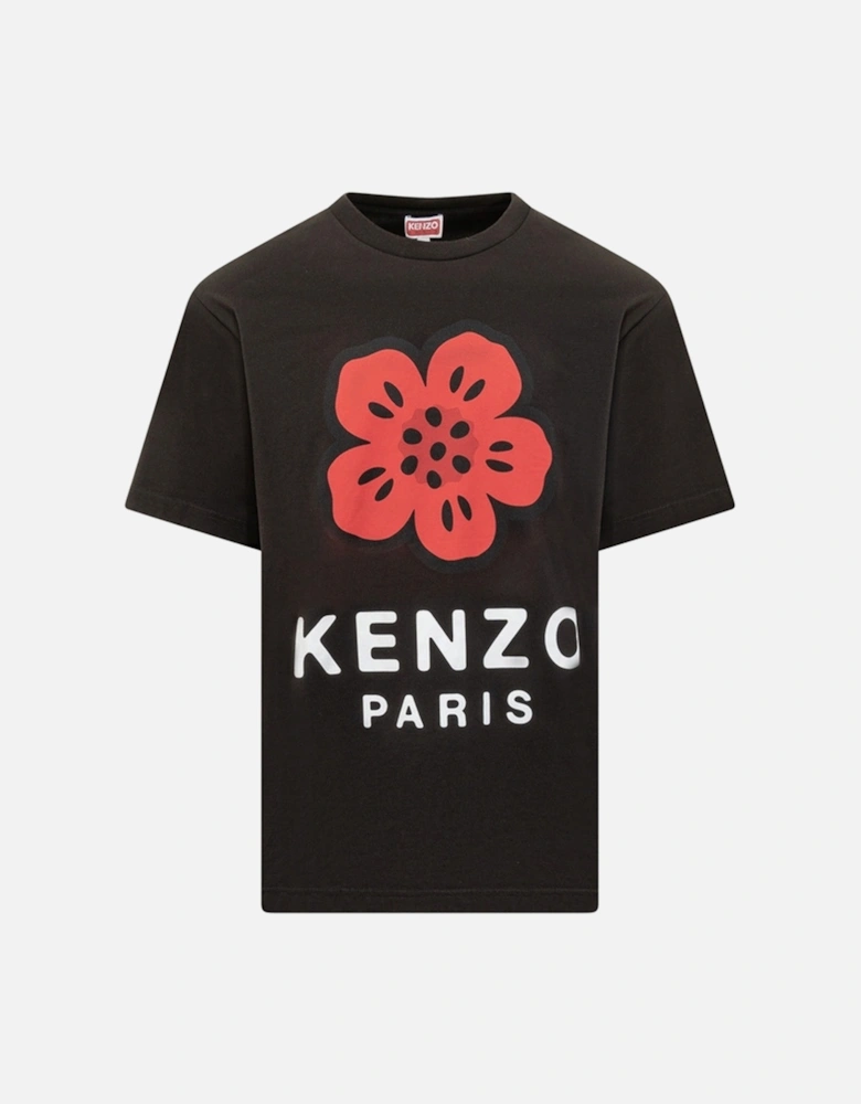 Boke Flower 2.0 Printed T-Shirt in Black
