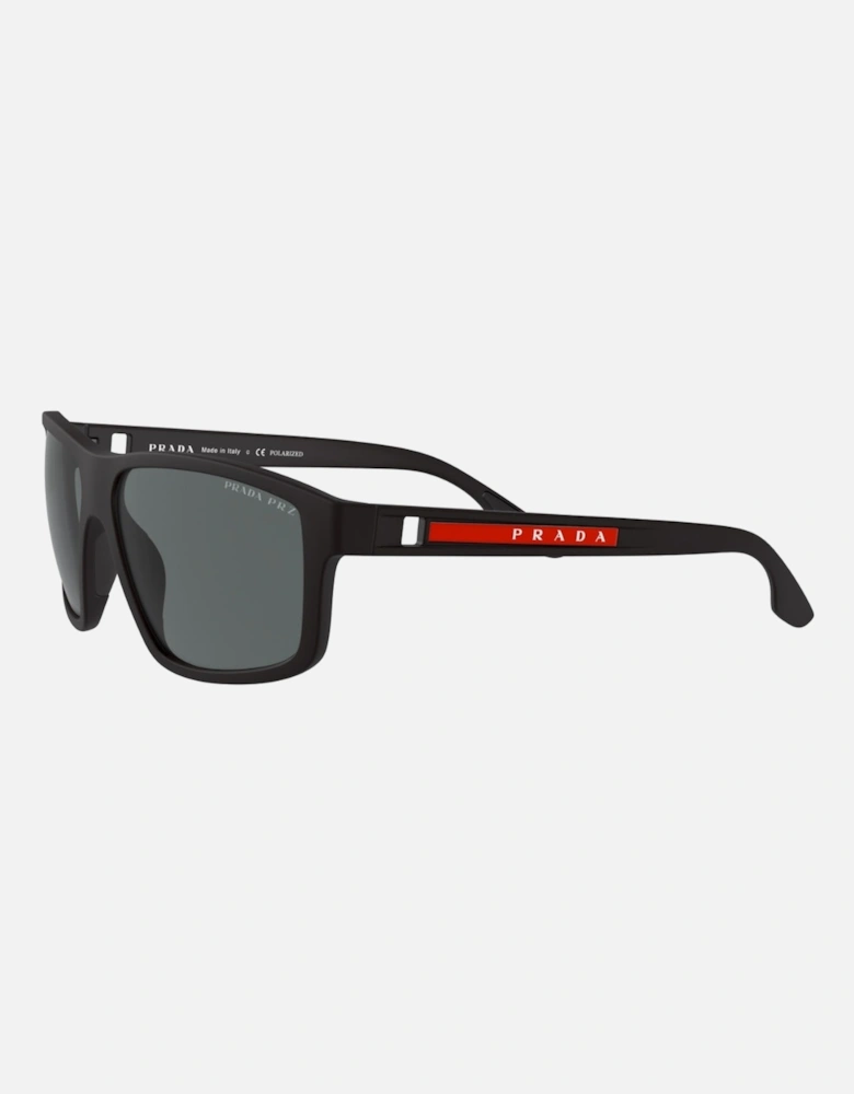 Sport Ps02Xs Dg002G Black Sunglasses