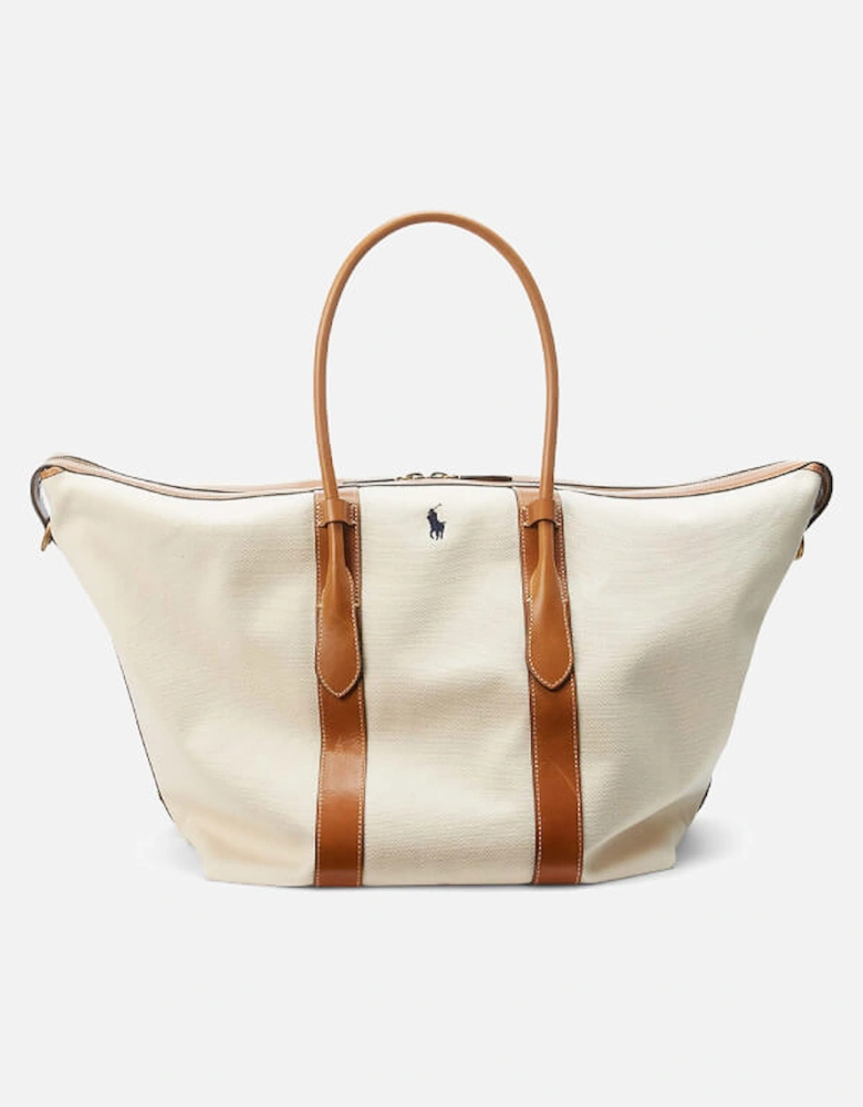 Bellport Cotton-Canvas Weekend Bag