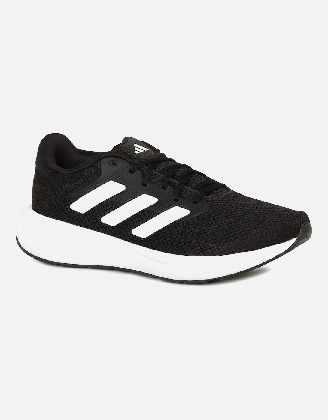 Adidas Girl's MNS Response Runner Kids Senior Trainers - Black - Size: 6 (older)