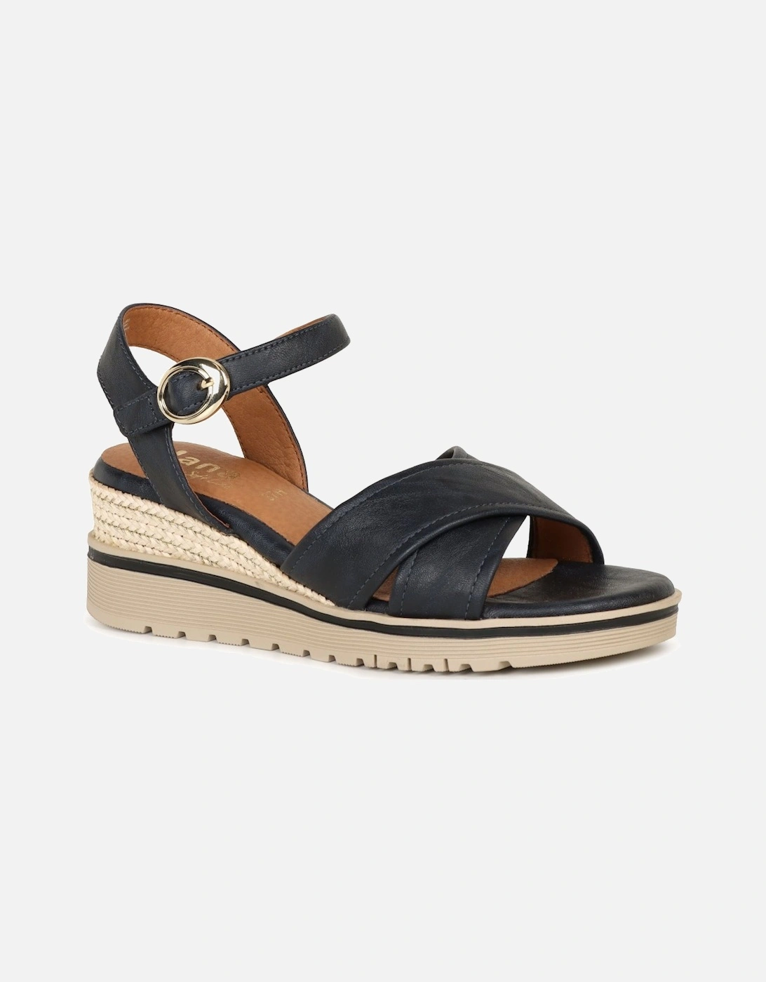 Raleigh Womens Wedge Heel Sandals, 6 of 5
