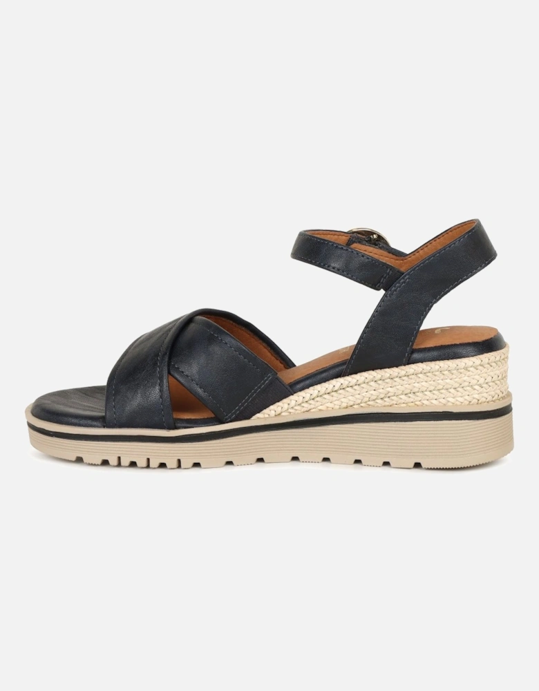 Raleigh Womens Wedge Heel Sandals