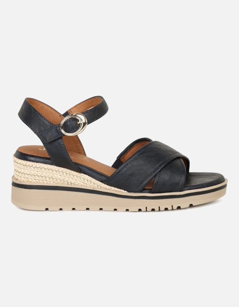 Raleigh Womens Wedge Heel Sandals