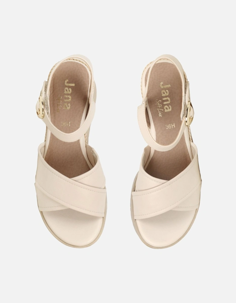 Raleigh Womens Wedge Heel Sandals