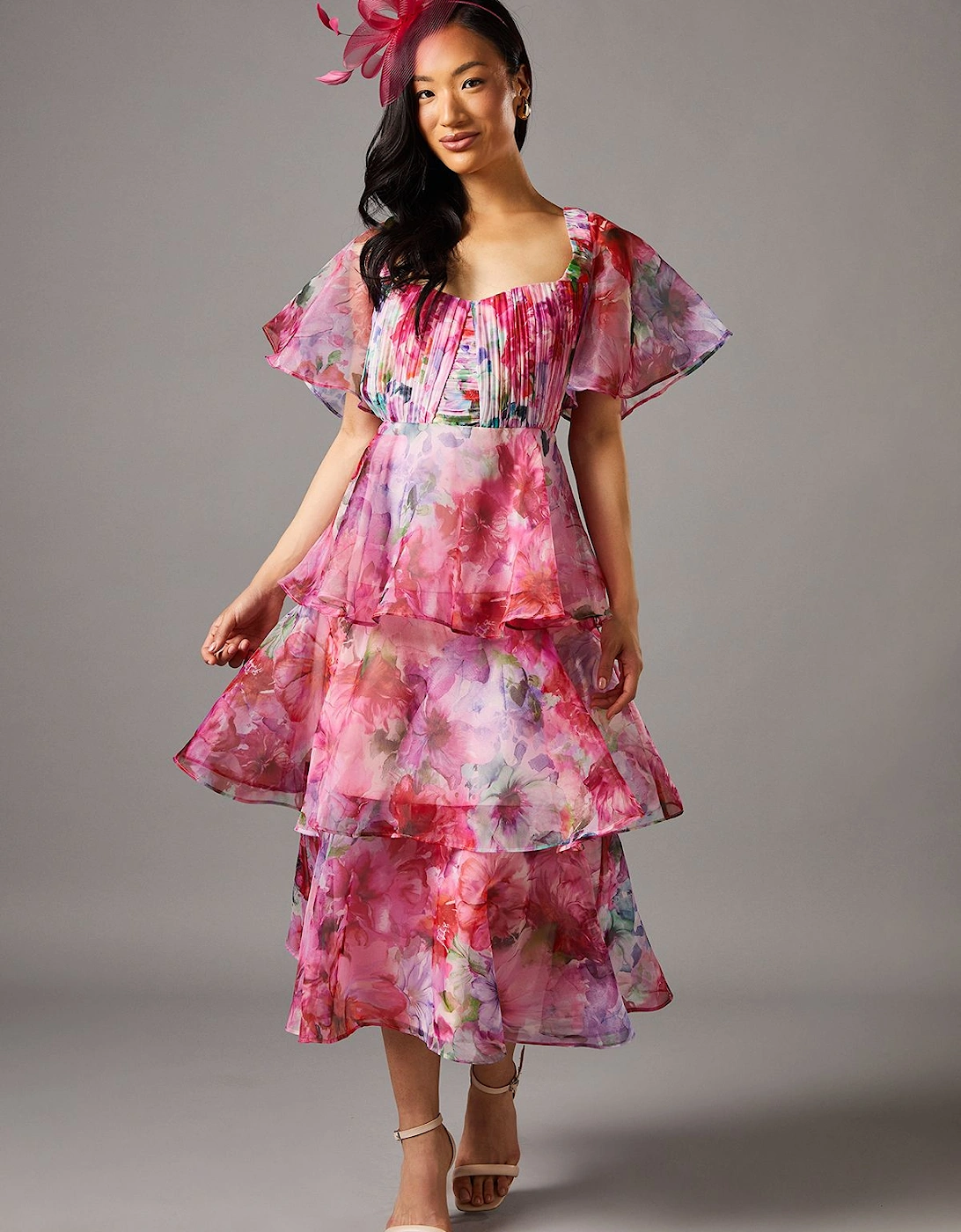 Organza Tiered Dress, 2 of 1
