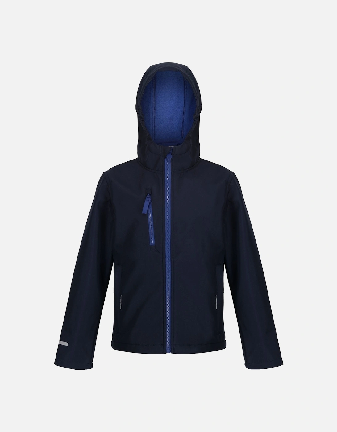 Childrens/Kids Ablaze 3 Layer Hooded Soft Shell Jacket, 4 of 3