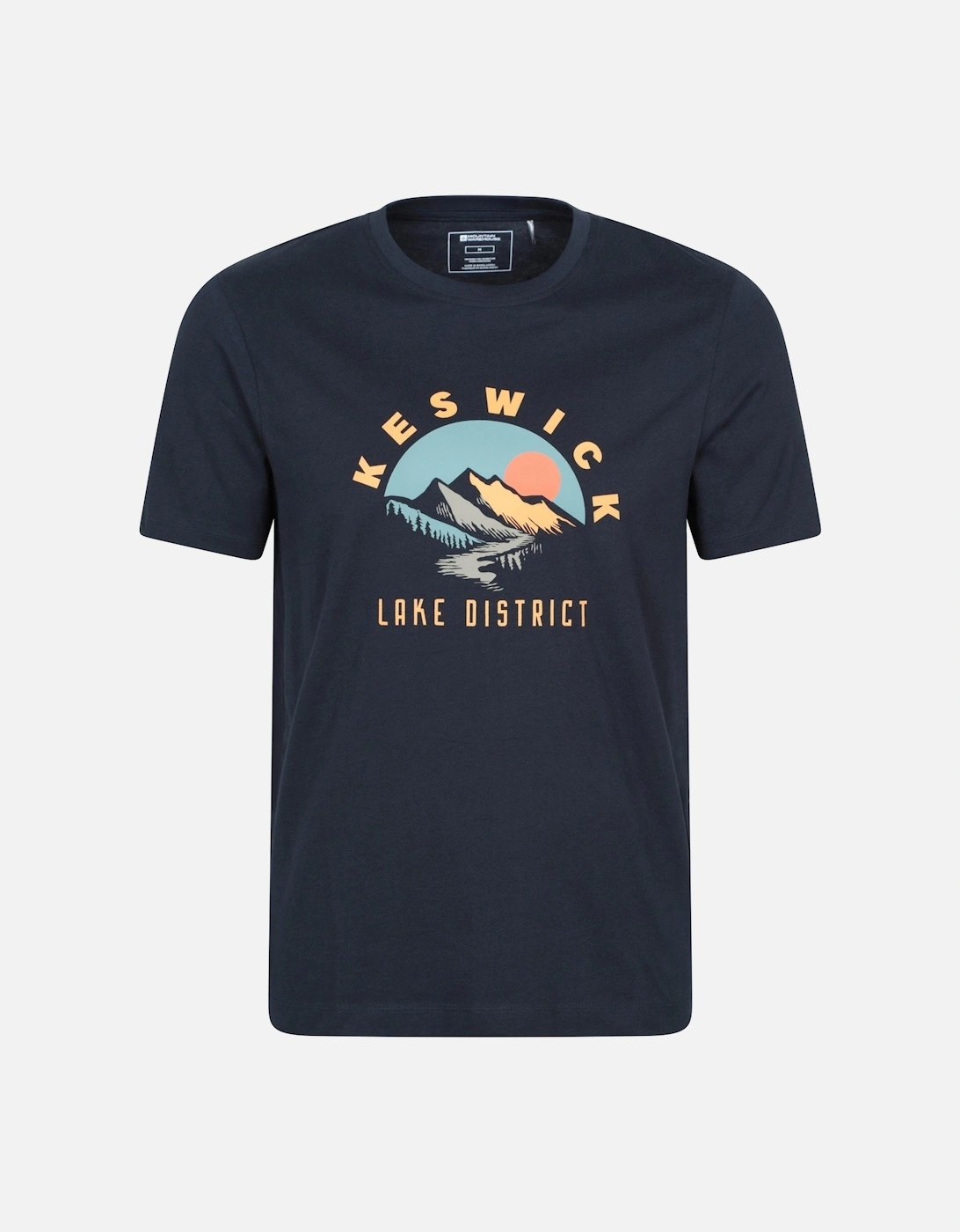 Mens Keswick Short-Sleeved T-Shirt, 5 of 4