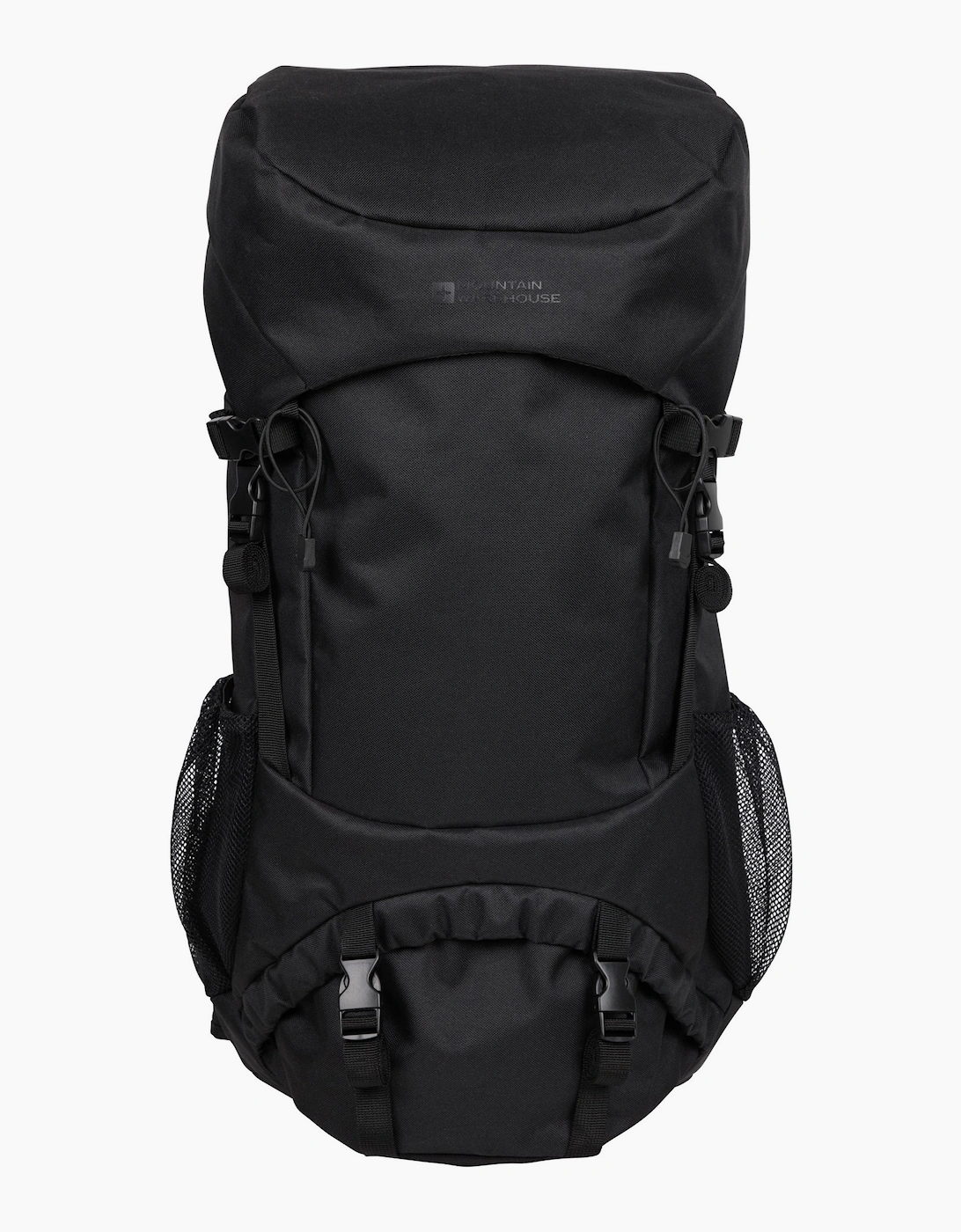 Mountain Warehouse Unisex Black Edinburgh 65L Rucksack - Size: One Size