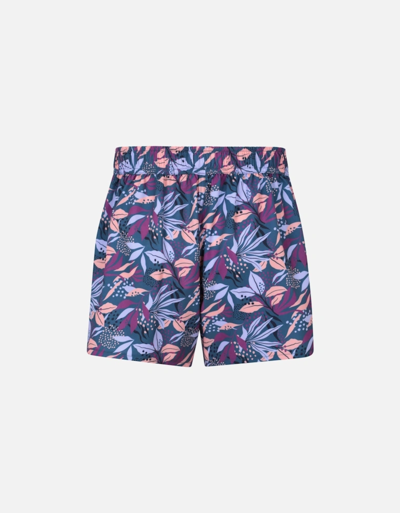 Womens/Ladies Floral Stretch Boardshorts