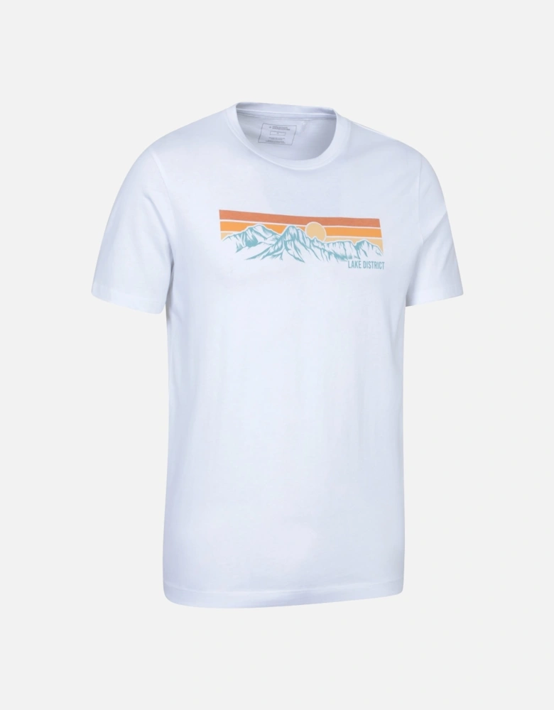 Mens Lake District Mountain T-Shirt