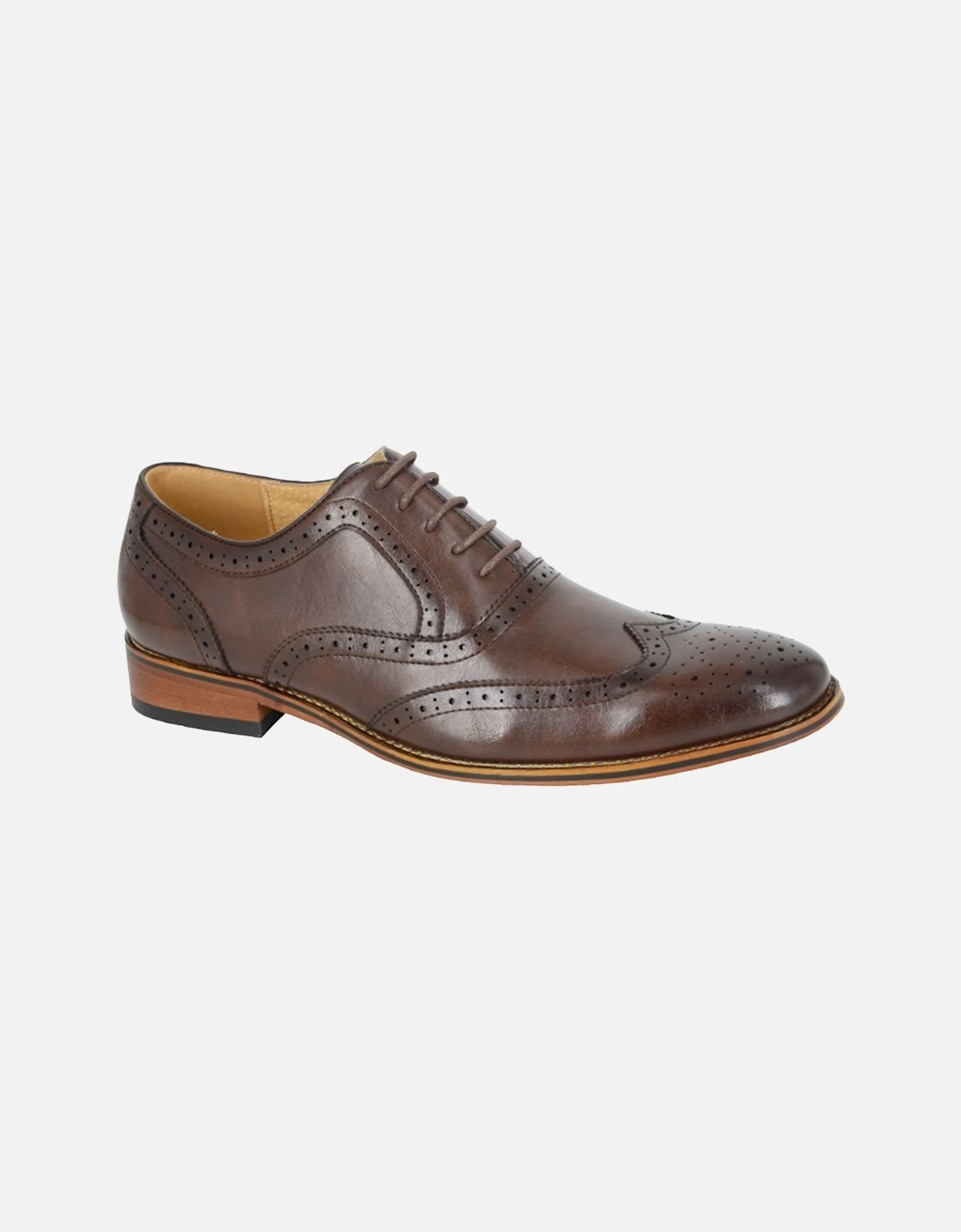 Mens Leather Brogues, 3 of 2