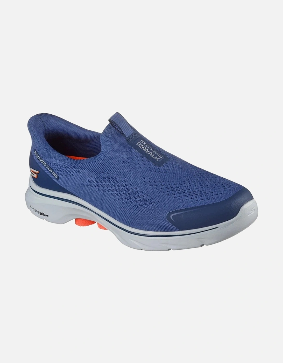 Skechers Mens Go Walk 7 Easy On Evolution Trainers, 6 of 5