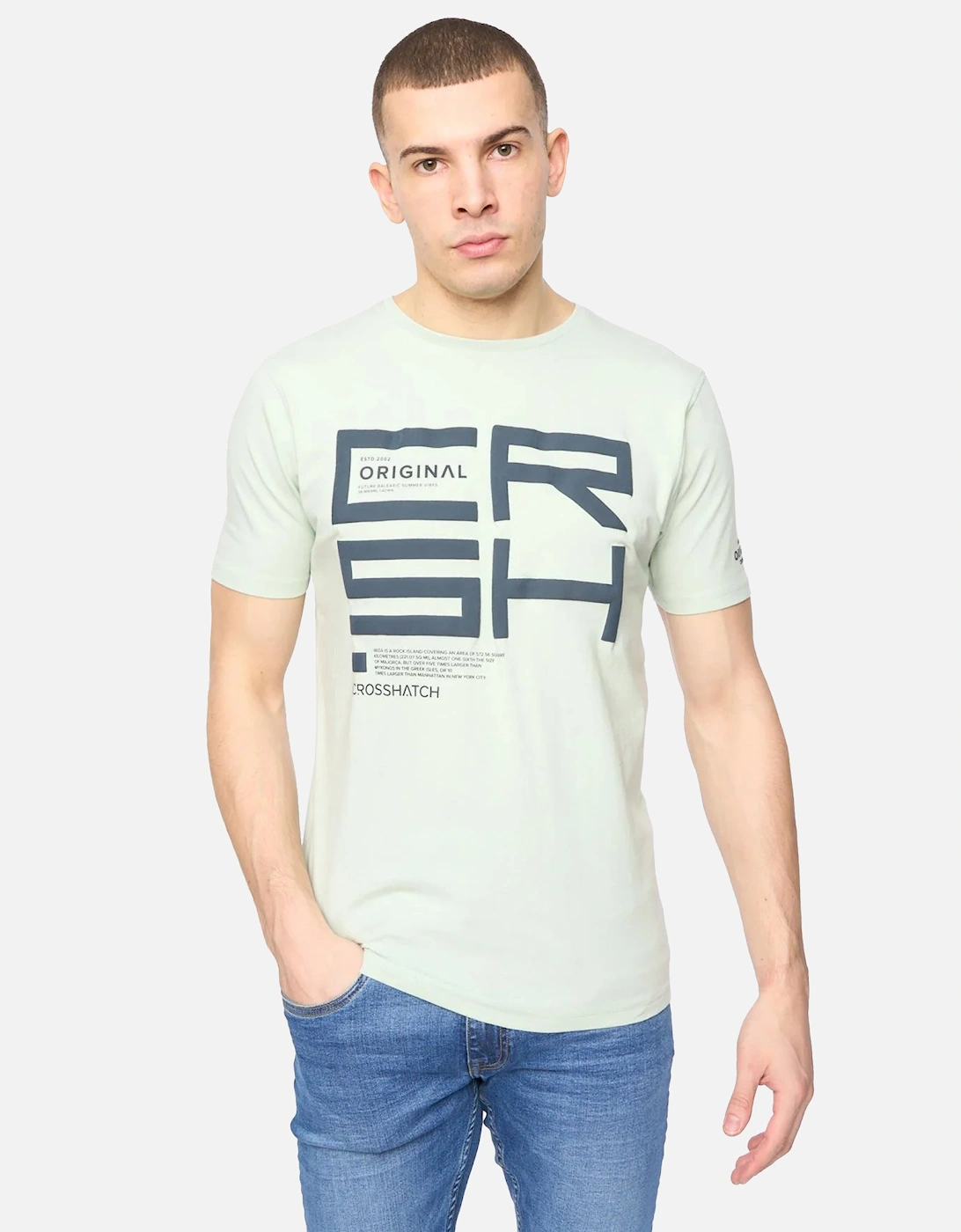 Mens Squarebox T-Shirt, 4 of 3