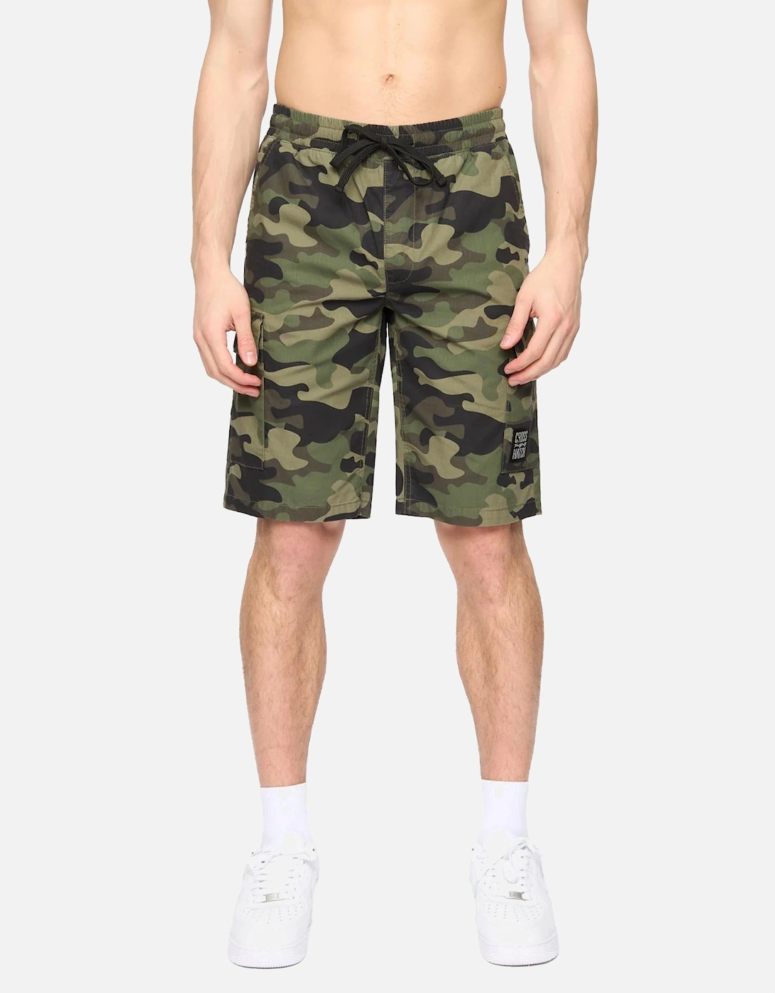 Mens Camtort Camo Shorts, 4 of 3