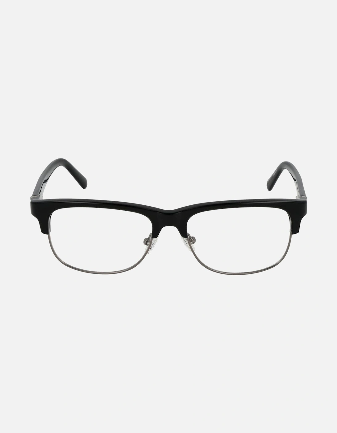 Browline Full-Rim Black Frame Glasses Women