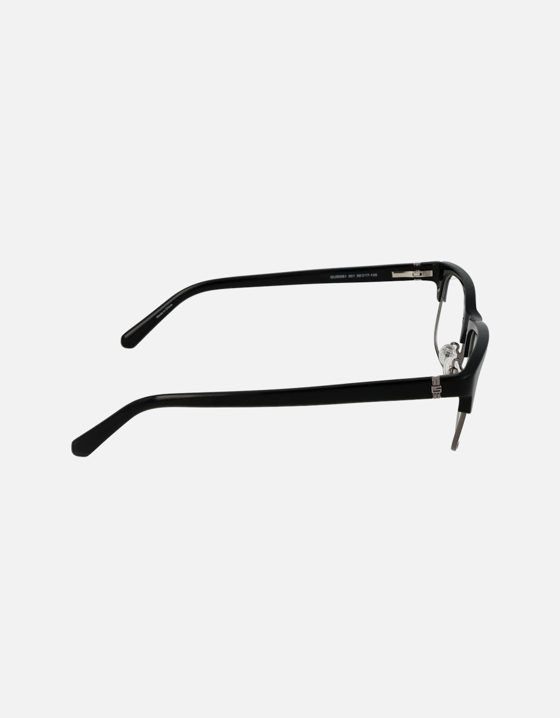 Browline Full-Rim Black Frame Glasses Women