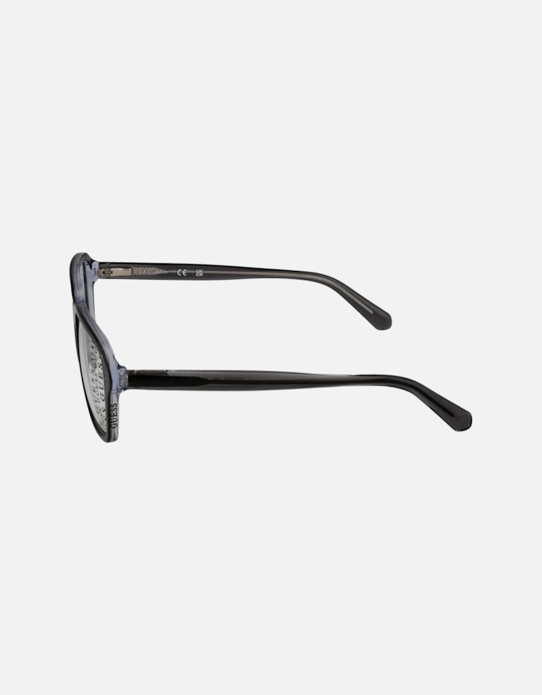 Square Full-Rim Grey Eyeglasses Women - Gray Frames