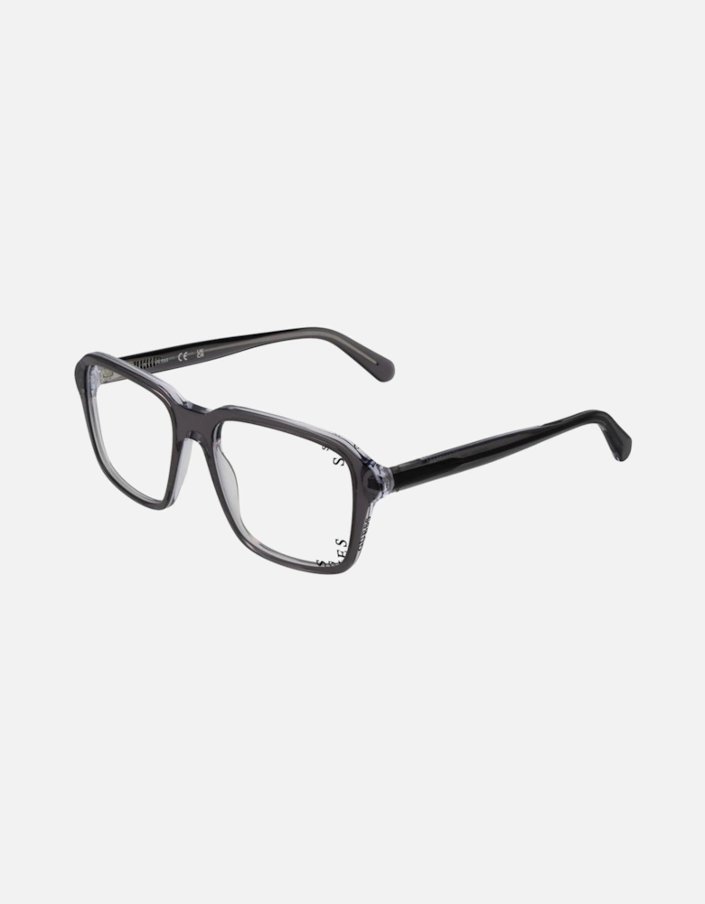Square Full-Rim Grey Eyeglasses Women - Gray Frames