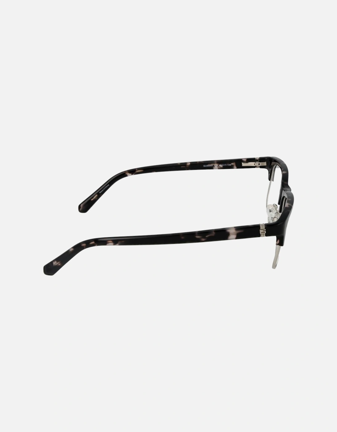 Browline Full-Rim Eyeglasses with Demo Lenses Women - Gray Frames