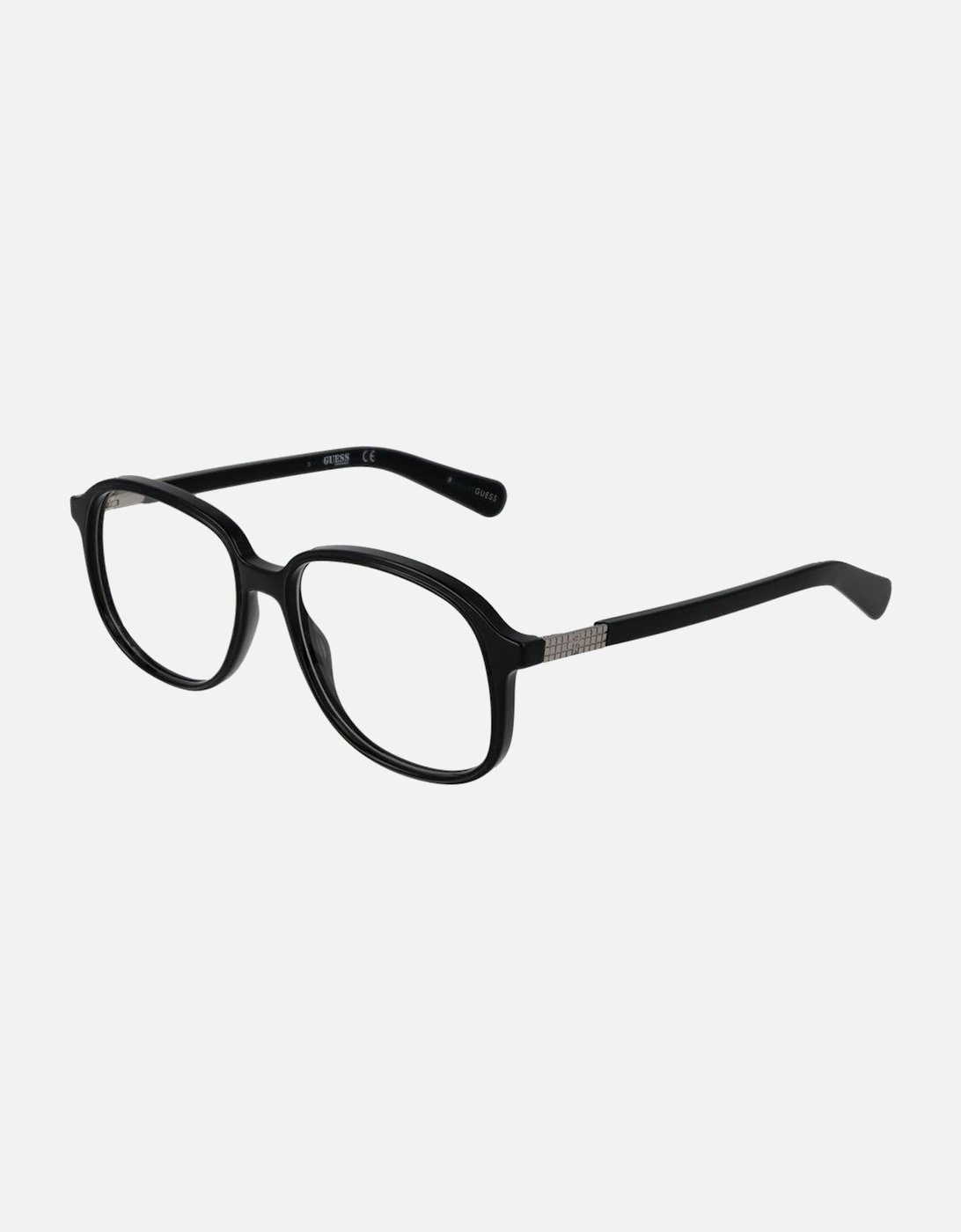 Full-Rim Round Plastic Eyeglasses Unisex - Black Frames, 6 of 5