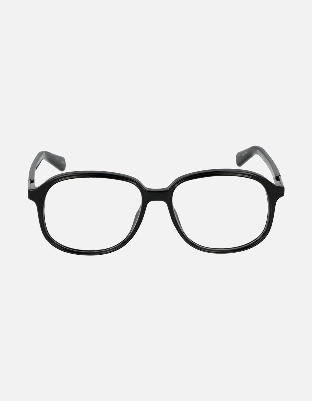 Full-Rim Round Plastic Eyeglasses Unisex - Black Frames