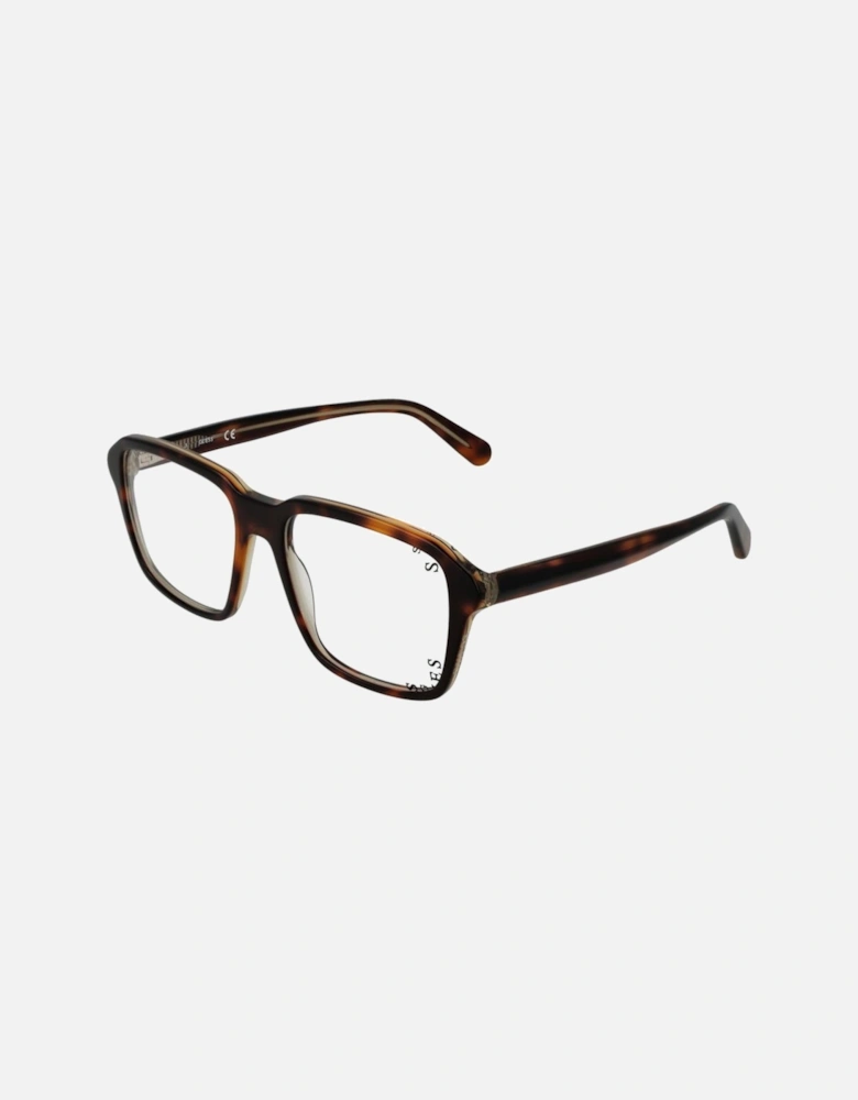Full-Rim Square Eyeglasses with Demo Lenses Women - Brown Frames