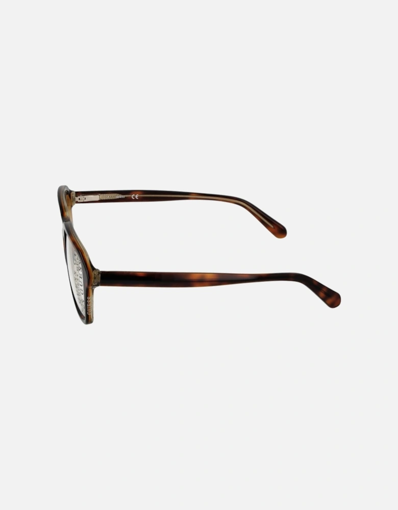 Full-Rim Square Eyeglasses with Demo Lenses Women - Brown Frames