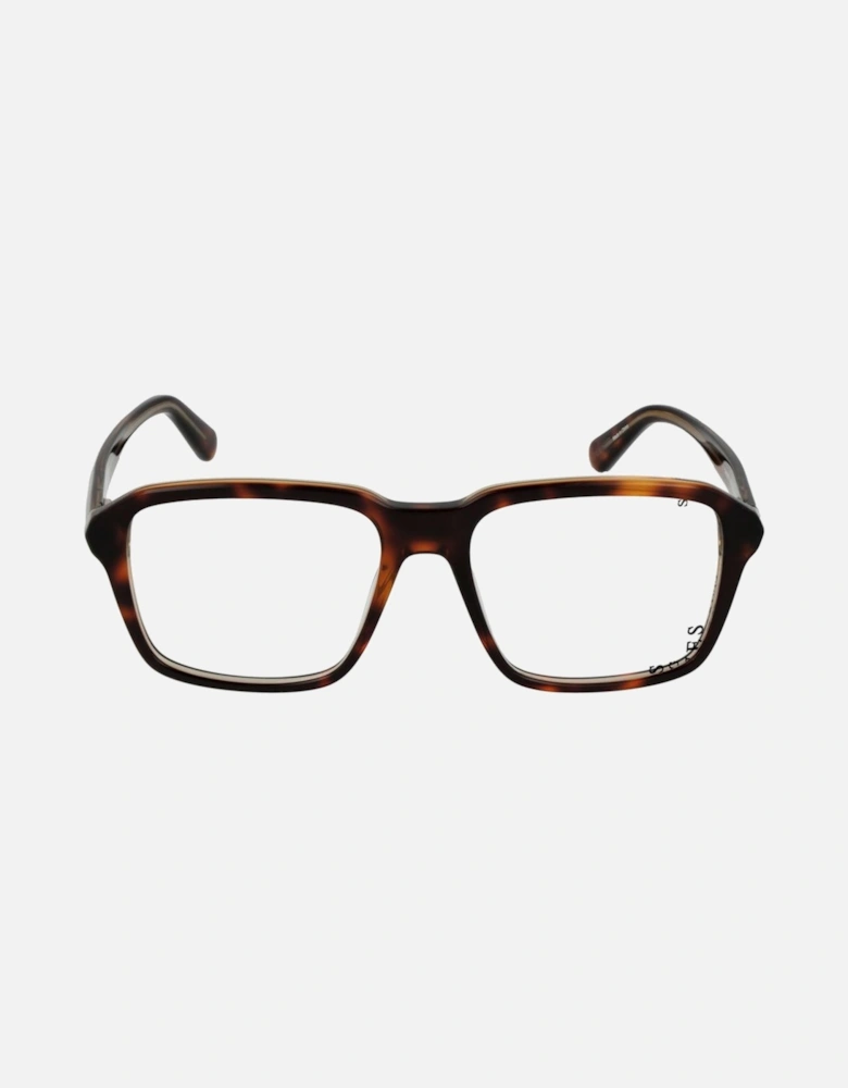 Full-Rim Square Eyeglasses with Demo Lenses Women - Brown Frames