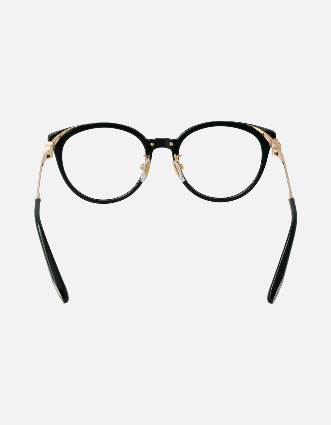 Full-Rim Panto Blue-Filter Glasses Women - Green Frames