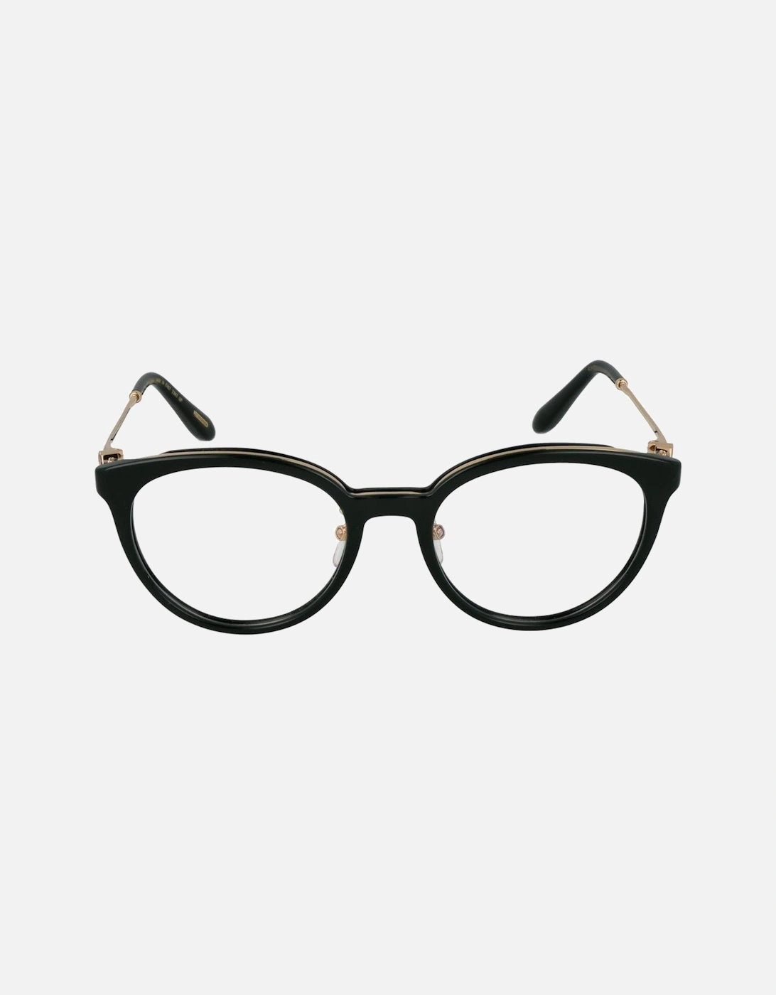 Full-Rim Panto Blue-Filter Glasses Women - Green Frames