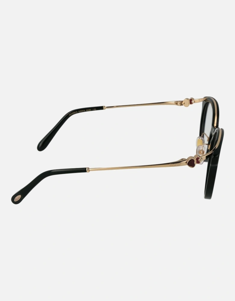 Full-Rim Panto Blue-Filter Glasses Women - Green Frames