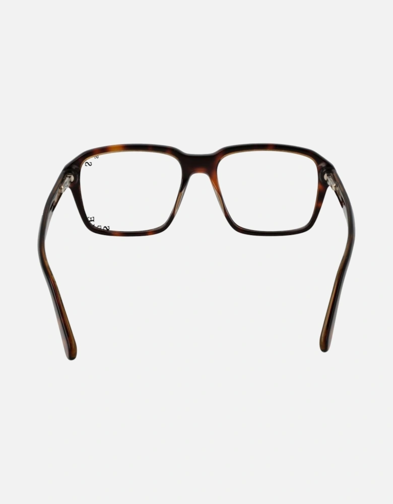 Full-Rim Square Eyeglasses with Demo Lenses Women - Brown Frames