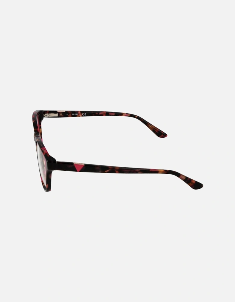 Full-Rim Rectangle Eyeglasses with Demo Lenses Women - Brown Frames