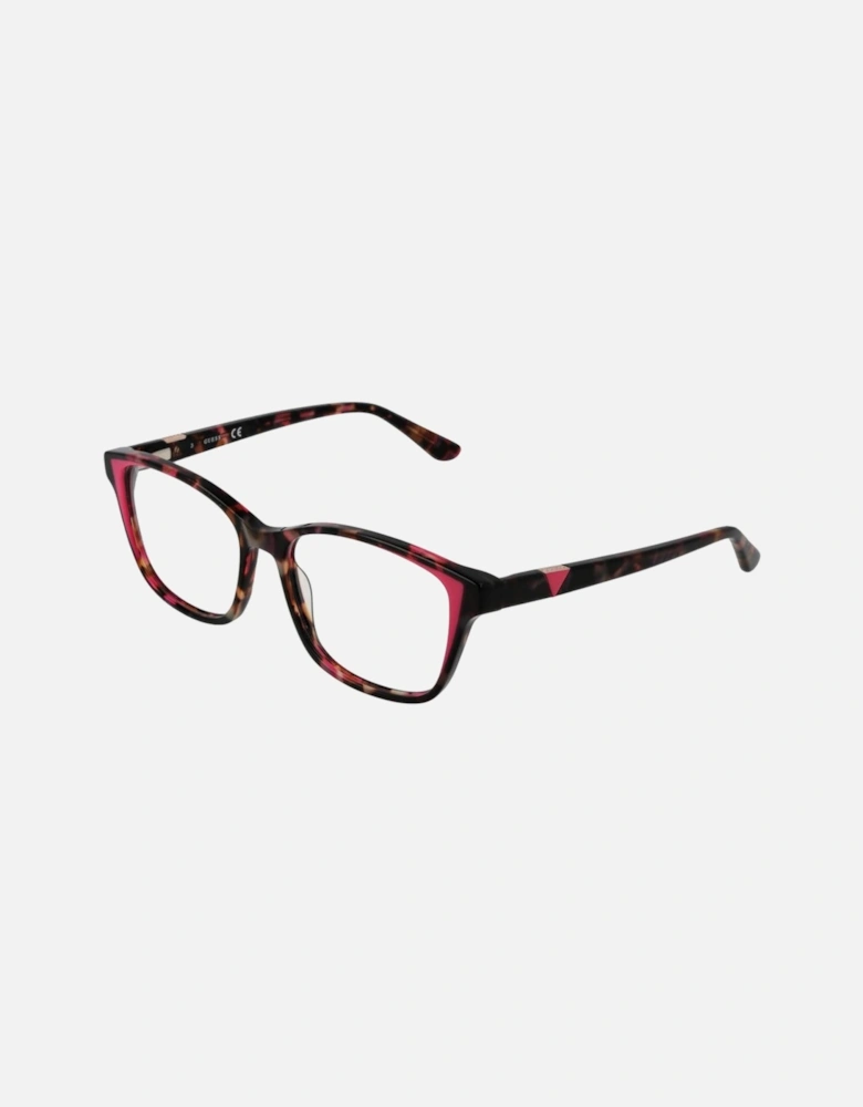 Full-Rim Rectangle Eyeglasses with Demo Lenses Women - Brown Frames