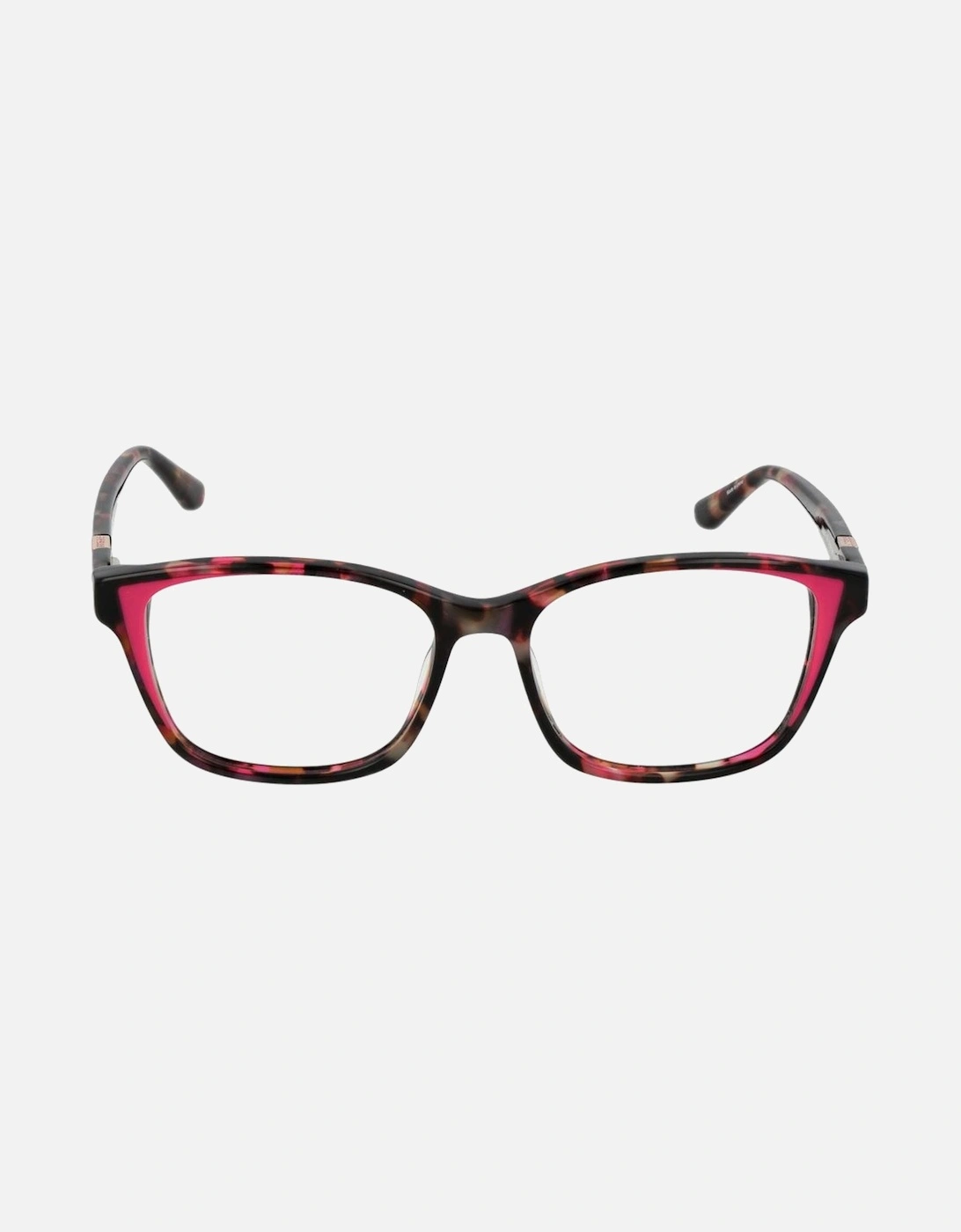 Full-Rim Rectangle Eyeglasses with Demo Lenses Women - Brown Frames