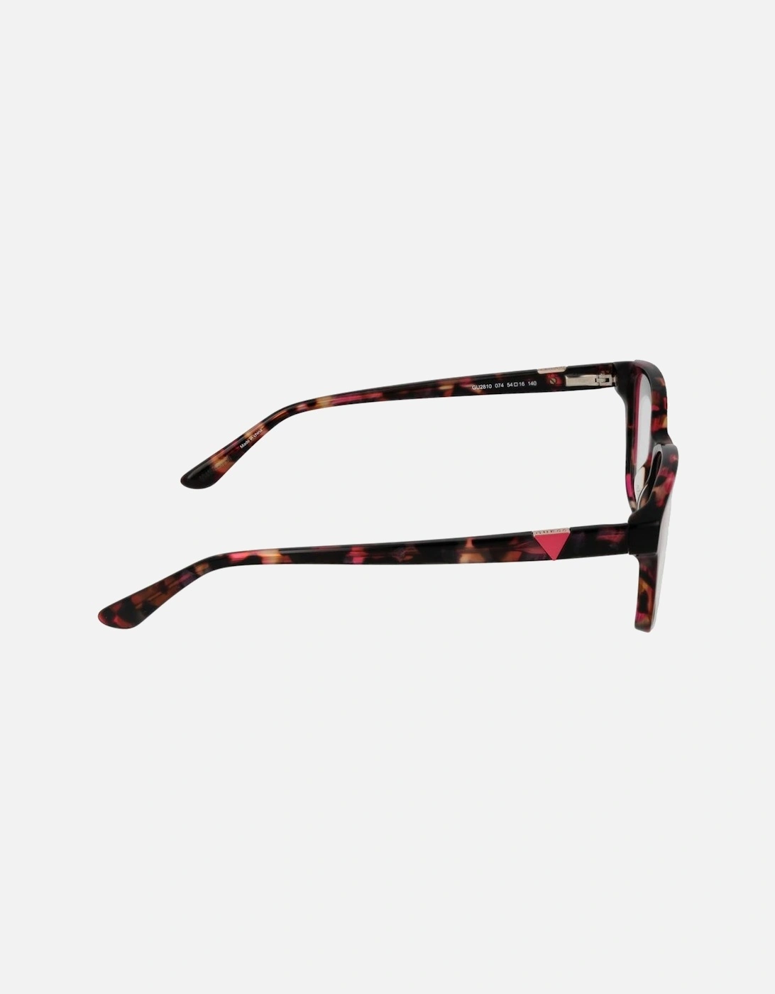Full-Rim Rectangle Eyeglasses with Demo Lenses Women - Brown Frames