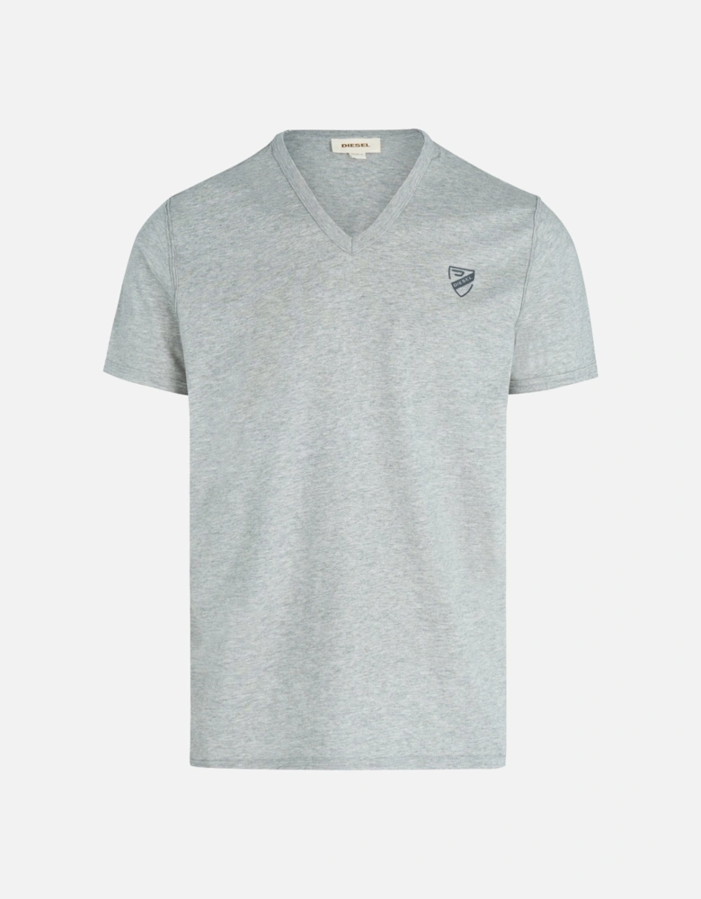 V-Neck Branded T-Shirt