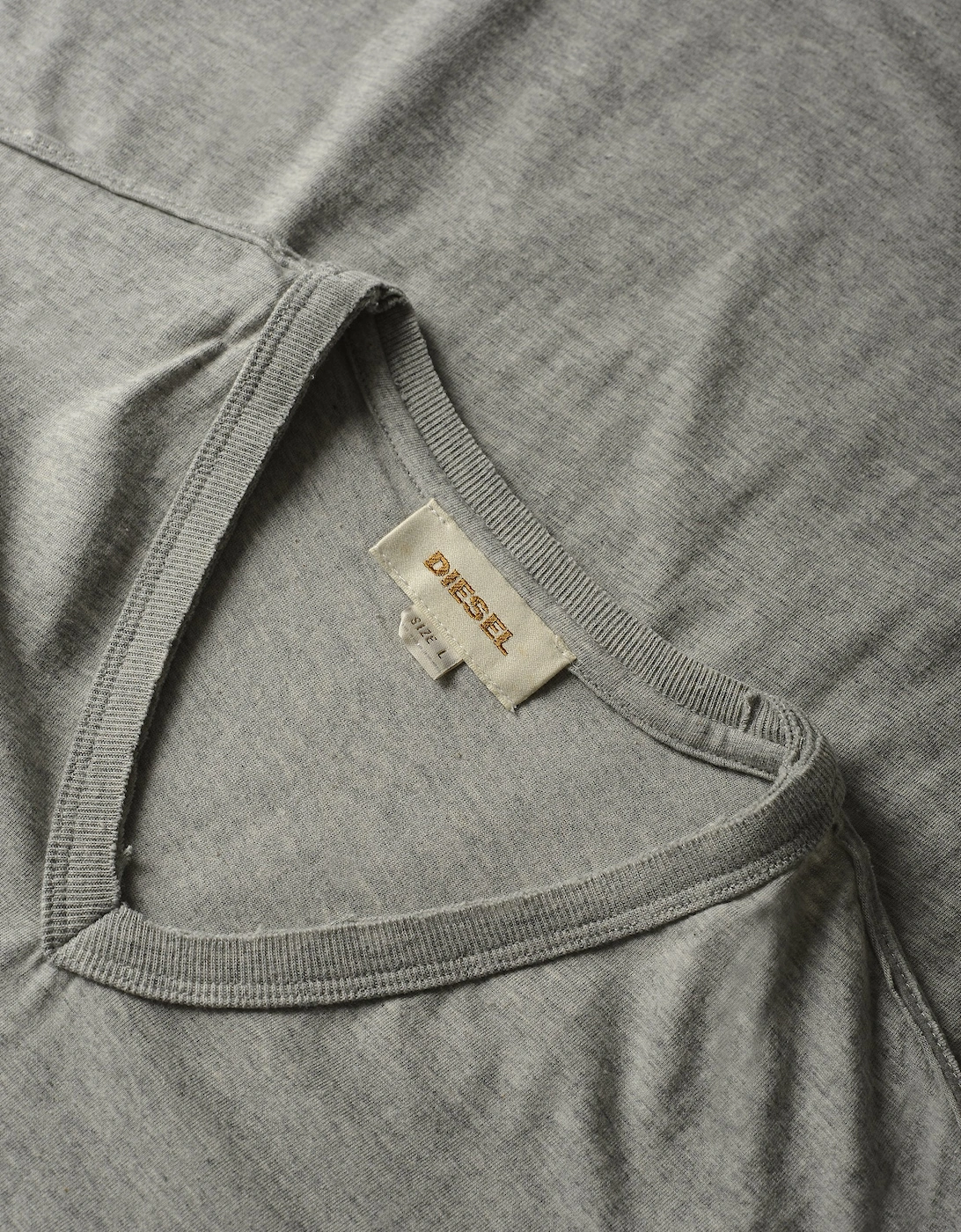 V-Neck Branded T-Shirt