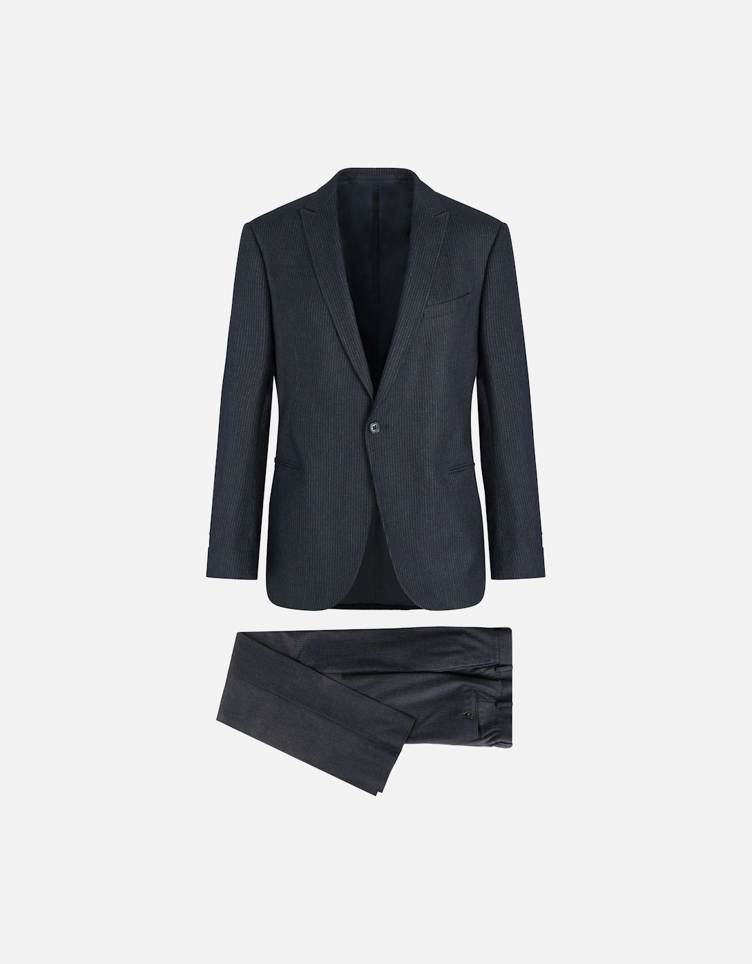 FLANNEL STRIPE 2 PIECE SUIT, 6 of 5