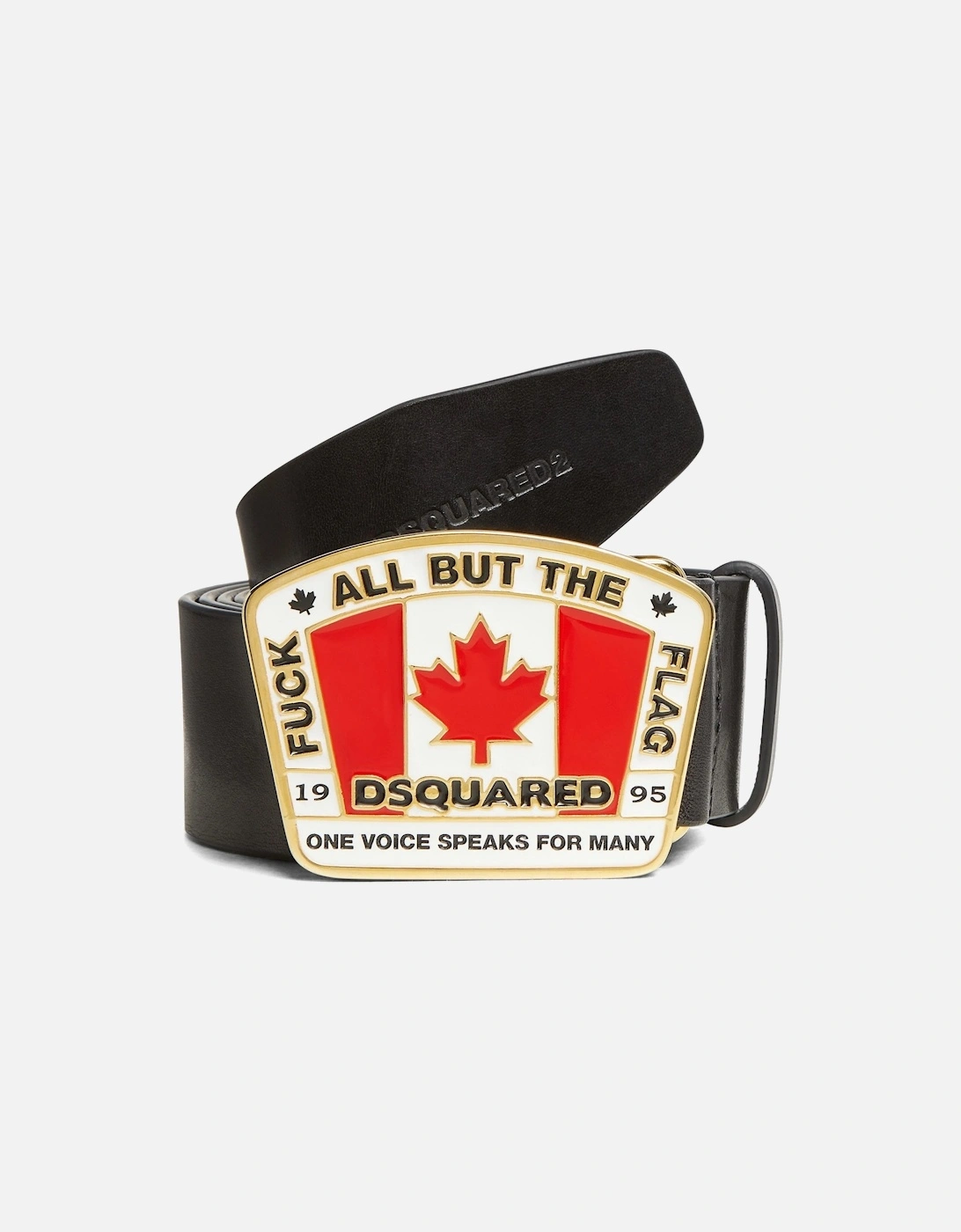 Maple Leaf Buckle Belt Black, 4 of 3