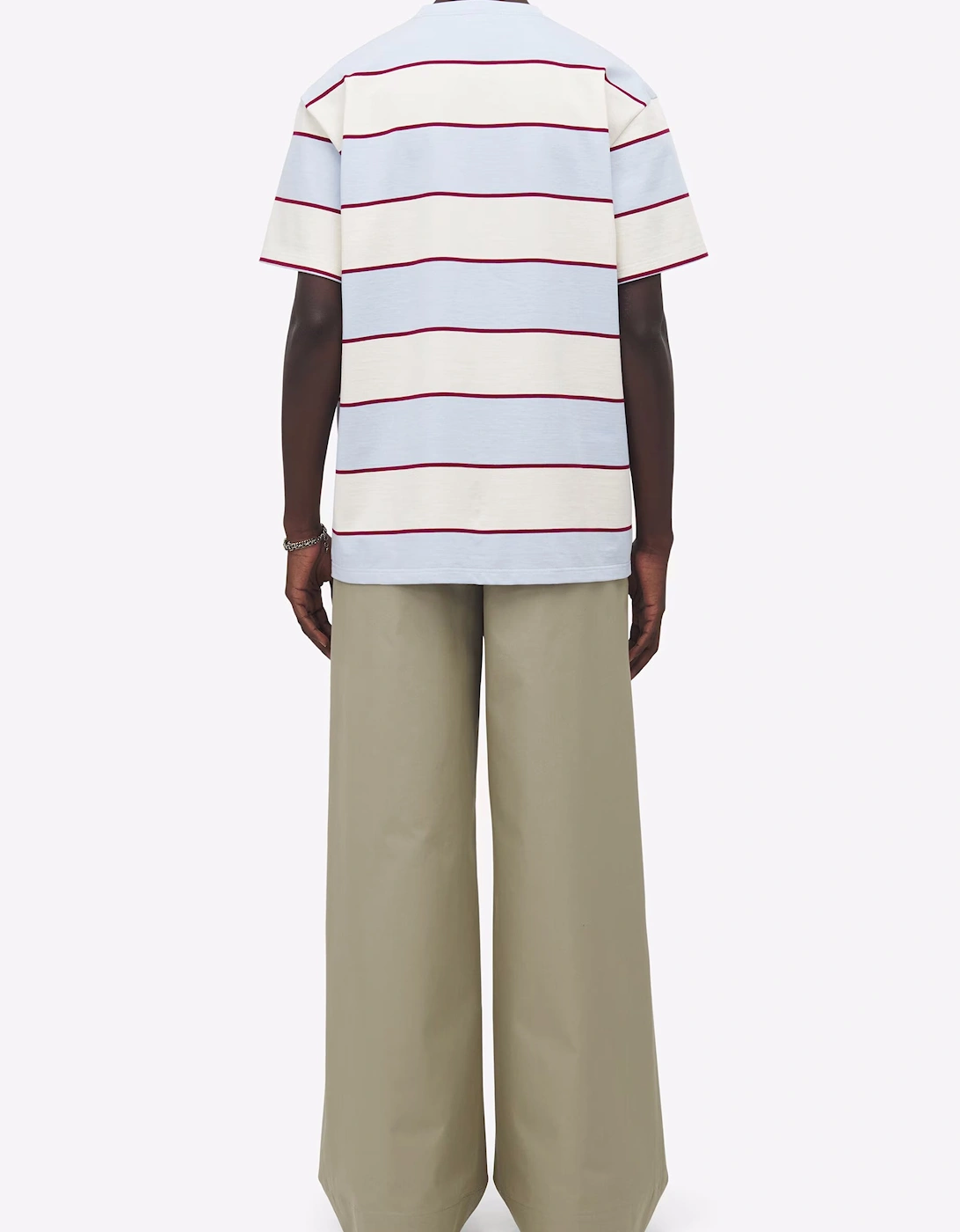 Stripe T-shirt Cream