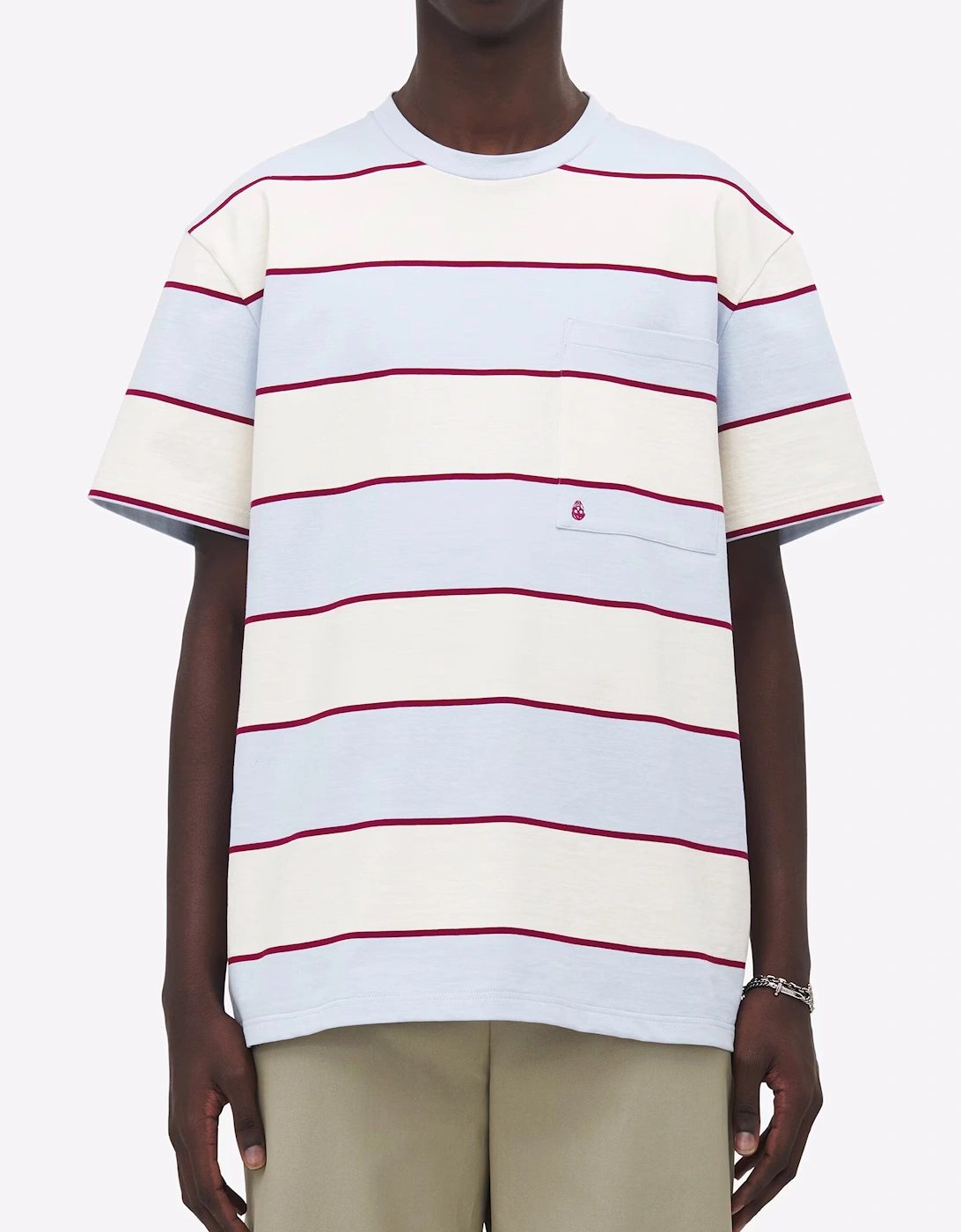 Stripe T-shirt Cream