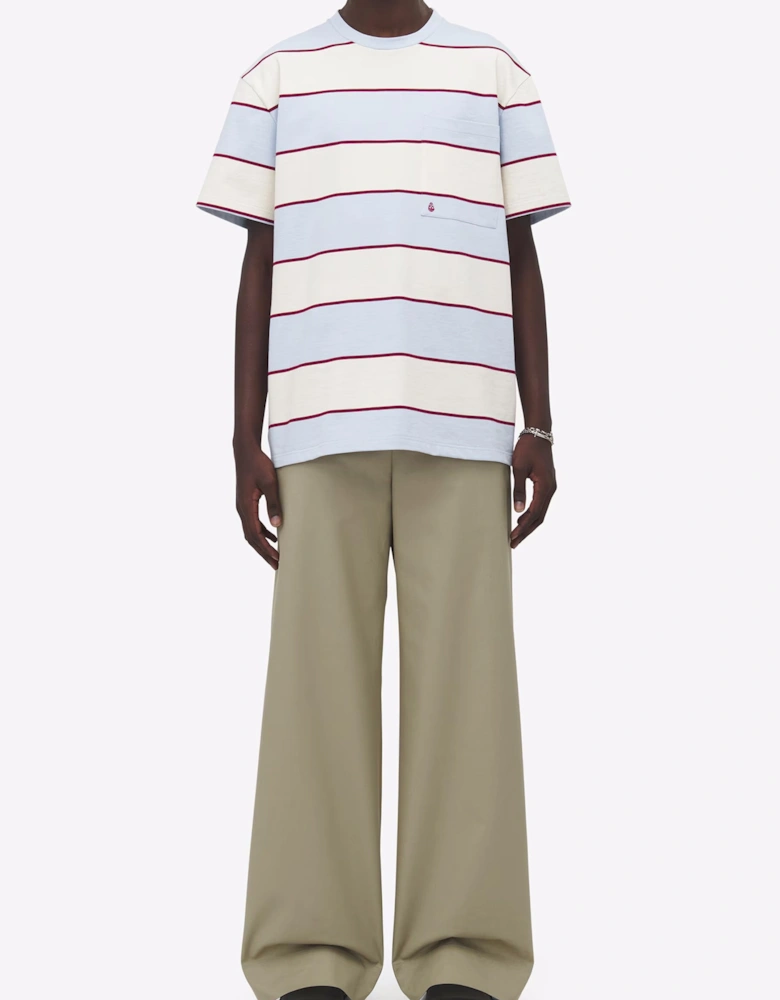 Stripe T-shirt Cream