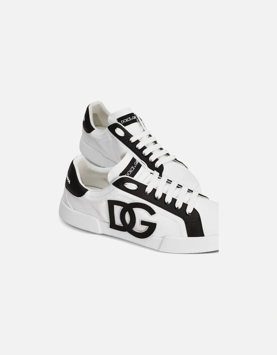 DG Logo Portofino Sneakers White